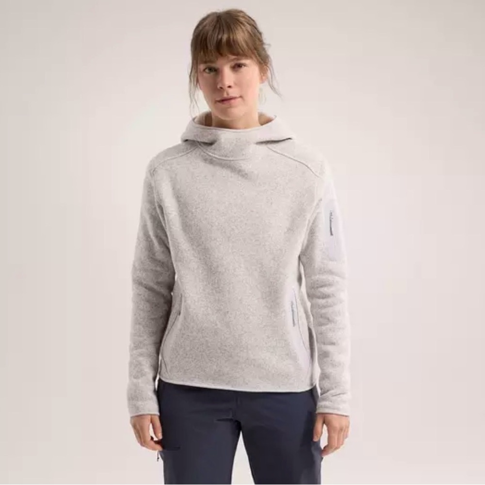 Arc'teryx Light Gray Covert Pullover Hoody Size L
